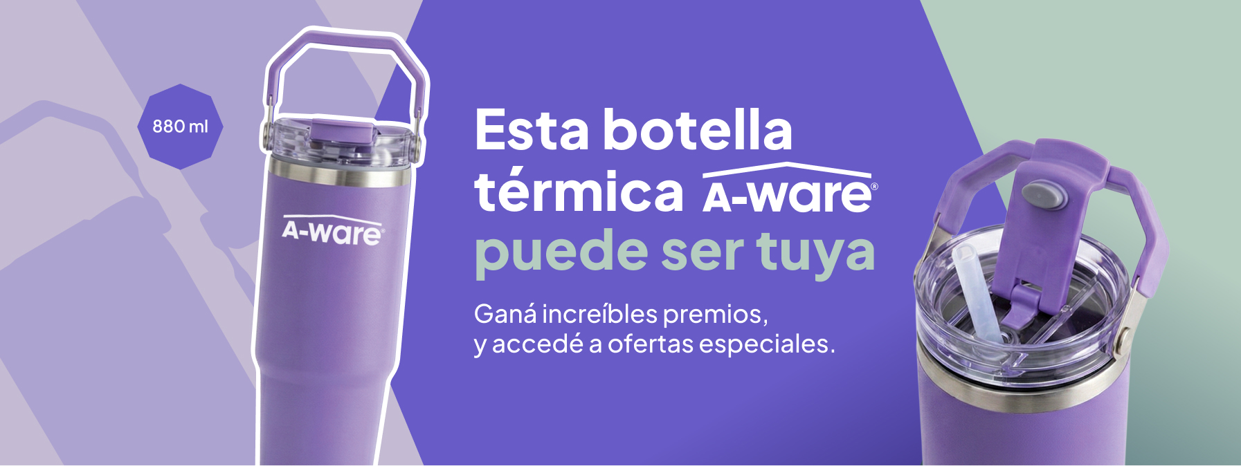 Banner botella aware desktop
