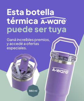 Banner botella aware mobile